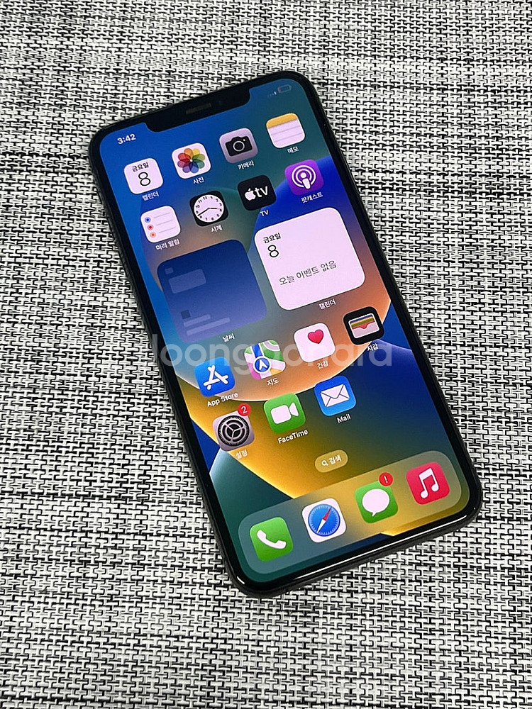 (자급제S급) 아이폰XS Max 블랙 256G 실사용 추천 하자없는 단말기 32만원 판매합니다--2